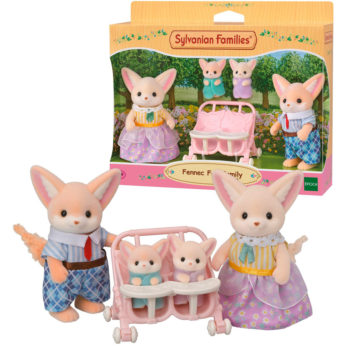 Sylvanian Families - Wüstenfuchs Familie, Konstruktionsspielzeug
