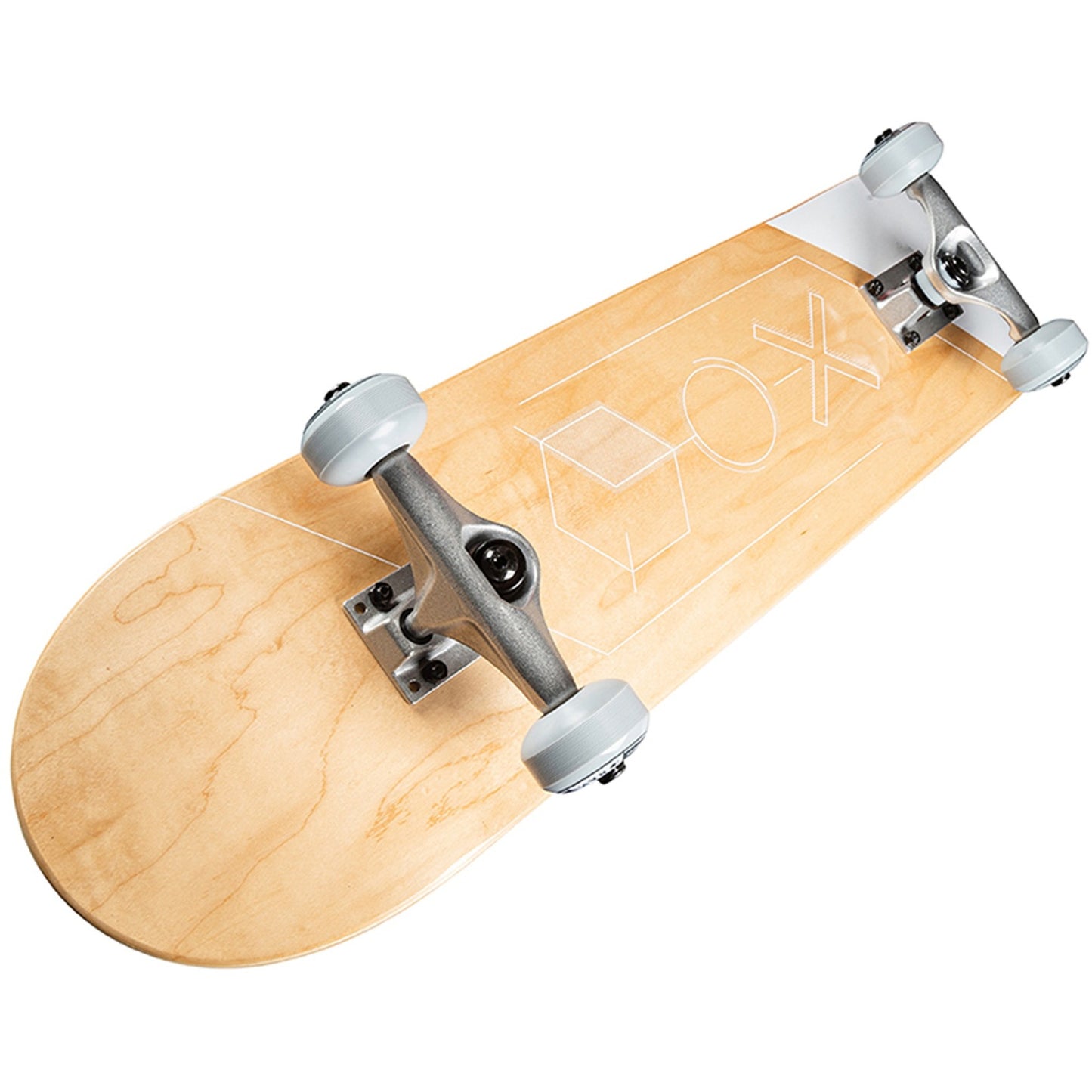 RAM Skateboard Signo blanc de blanc (grau/weiss)