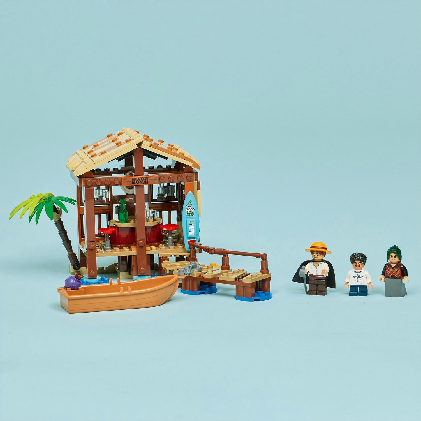 75636 One Piece Hütte im Windmühlendorf, Konstruktionsspielzeug