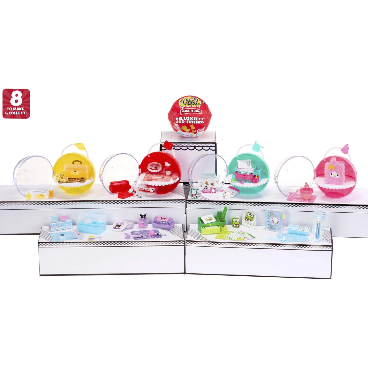 MGA's Miniverse - Make It Mini Hello Kitty and Friends Series 3 Mini Collectables, Basteln