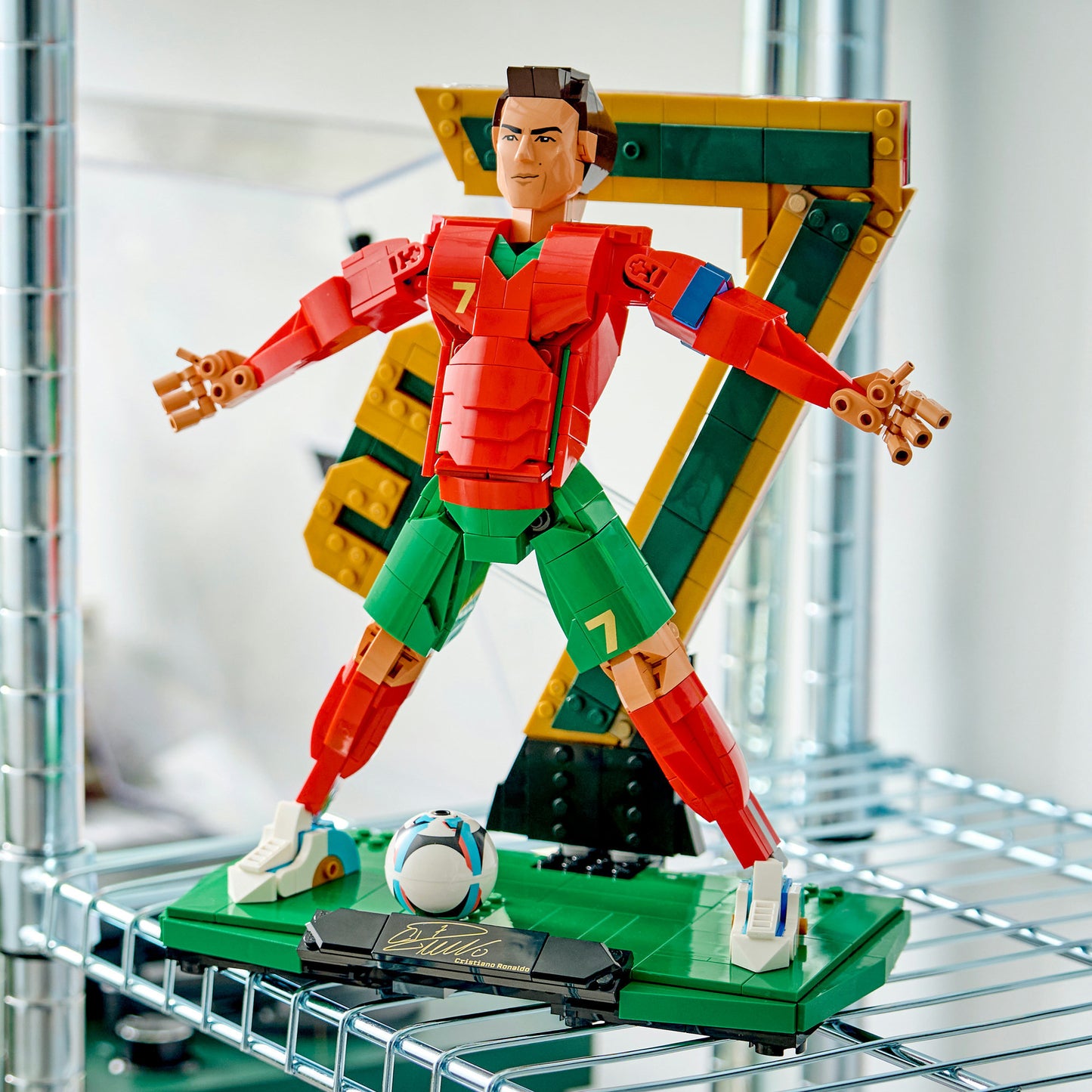 43016 Editions Cristiano Ronaldo - Fussballlegende, Konstruktionsspielzeug