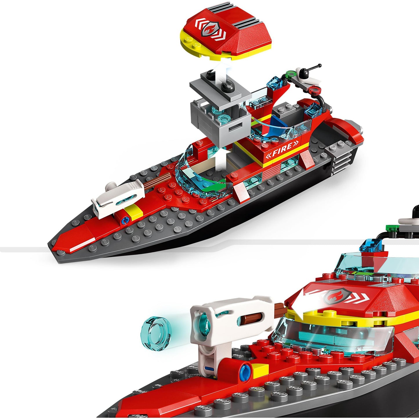 LEGO 60373 City Feuerwehrboot, Konstruktionsspielzeug