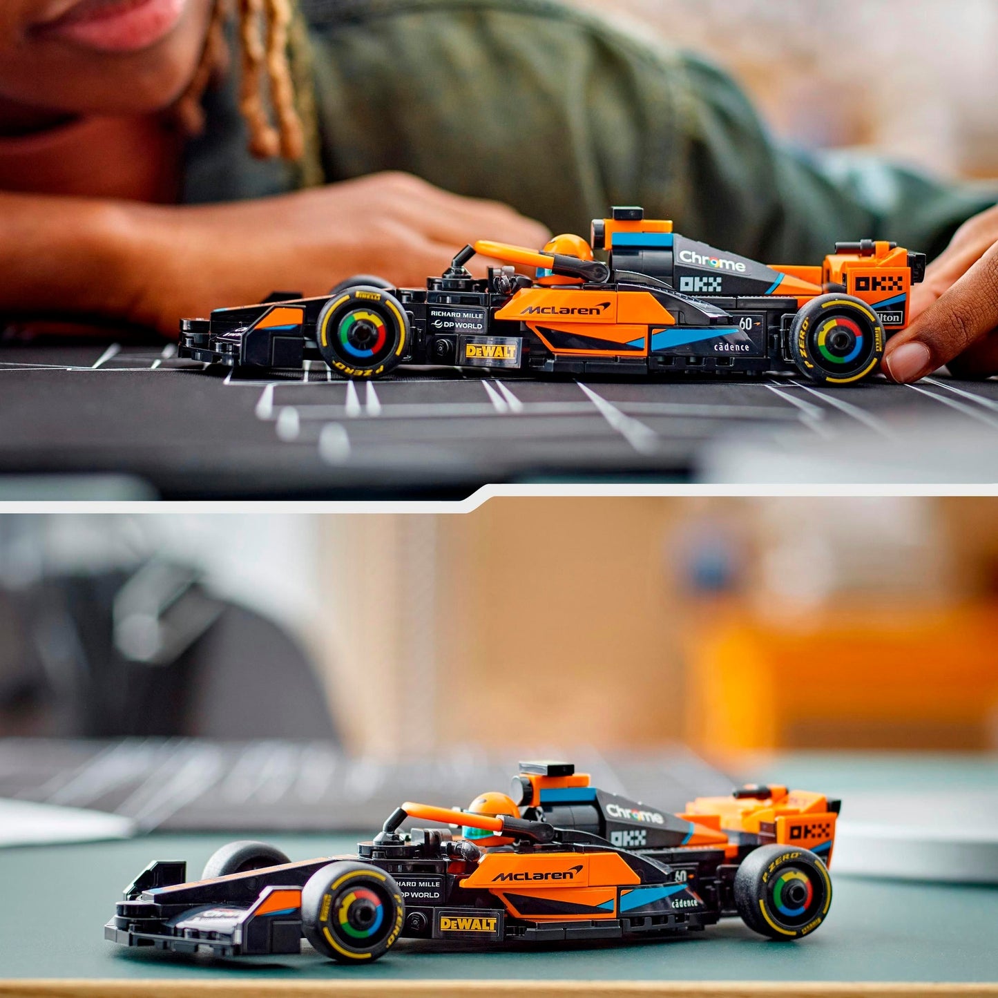 LEGO 76919 Speed Champions McLaren Formel-1 Rennwagen 2023, Konstruktionsspielzeug