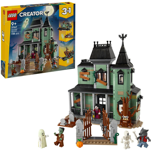 31167 Creator 3-in-1 Geisterhaus, Konstruktionsspielzeug
