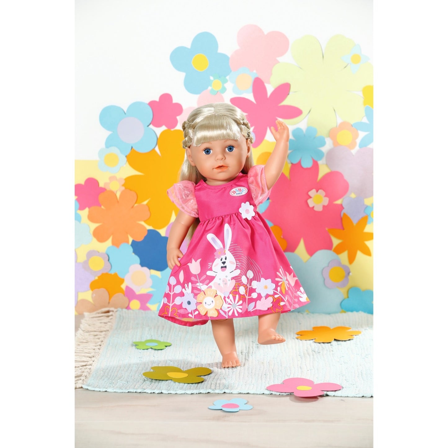 ZAPF Creation BABY born® Kleid Blümchen 43cm (inklusive Kleiderbügel)