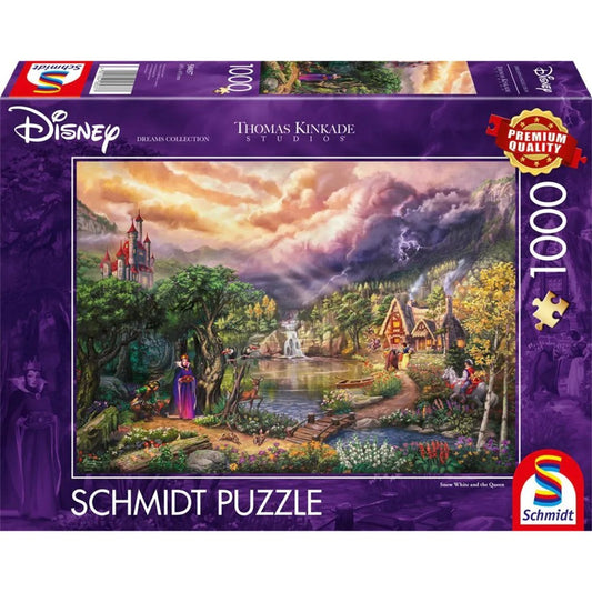 Schmidt Spiele Thomas Kinkade Studios: Disney Dreams Collection- Snow White and the Queen (1000 Teile)