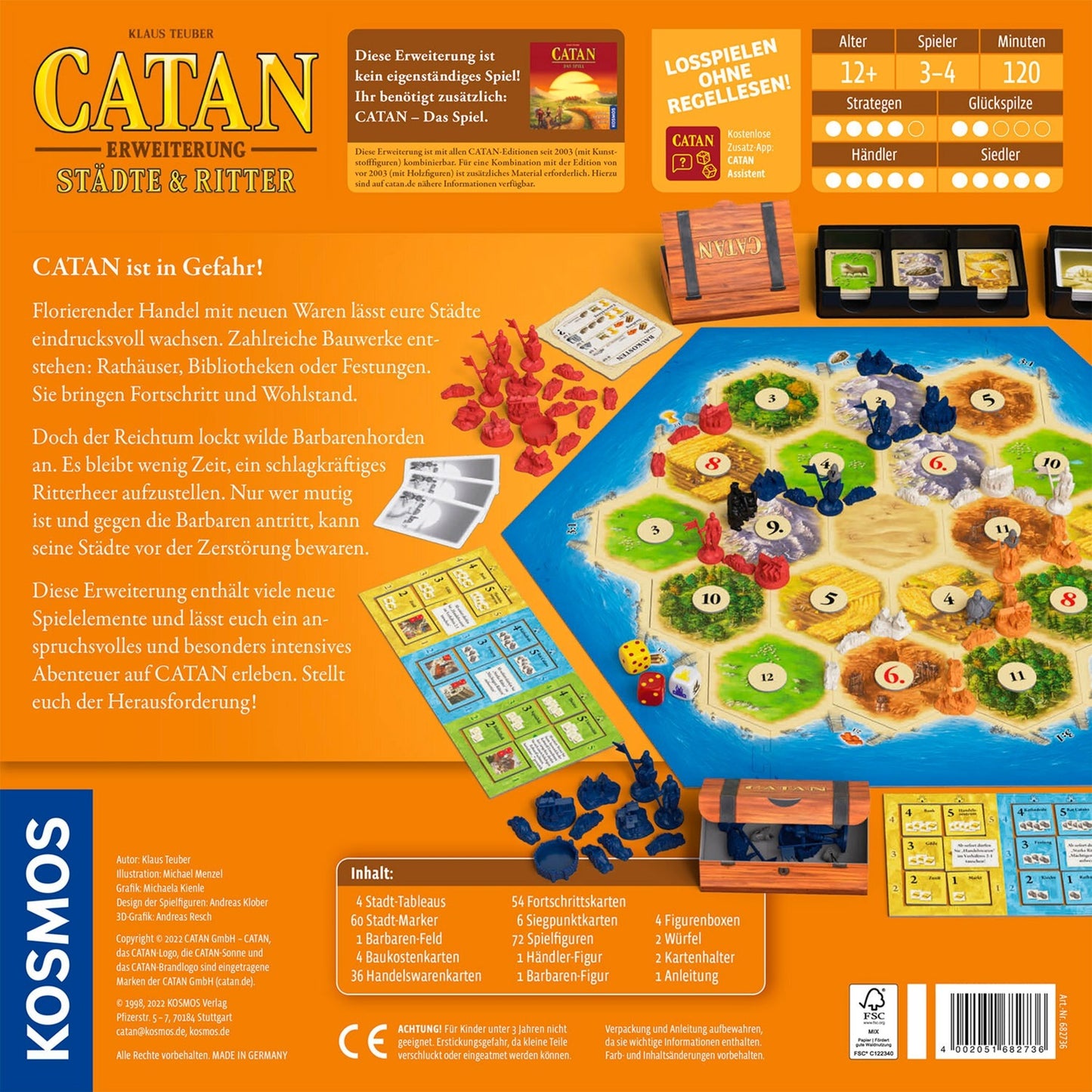 Kosmos CATAN - Städte & Ritter (Erweiterung)