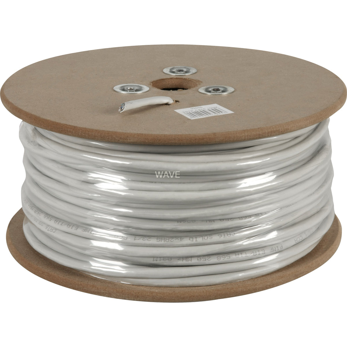 Goobay Netzwerkkabel Cat.6, S/FTP (PiMF) (grau, 100 Meter)