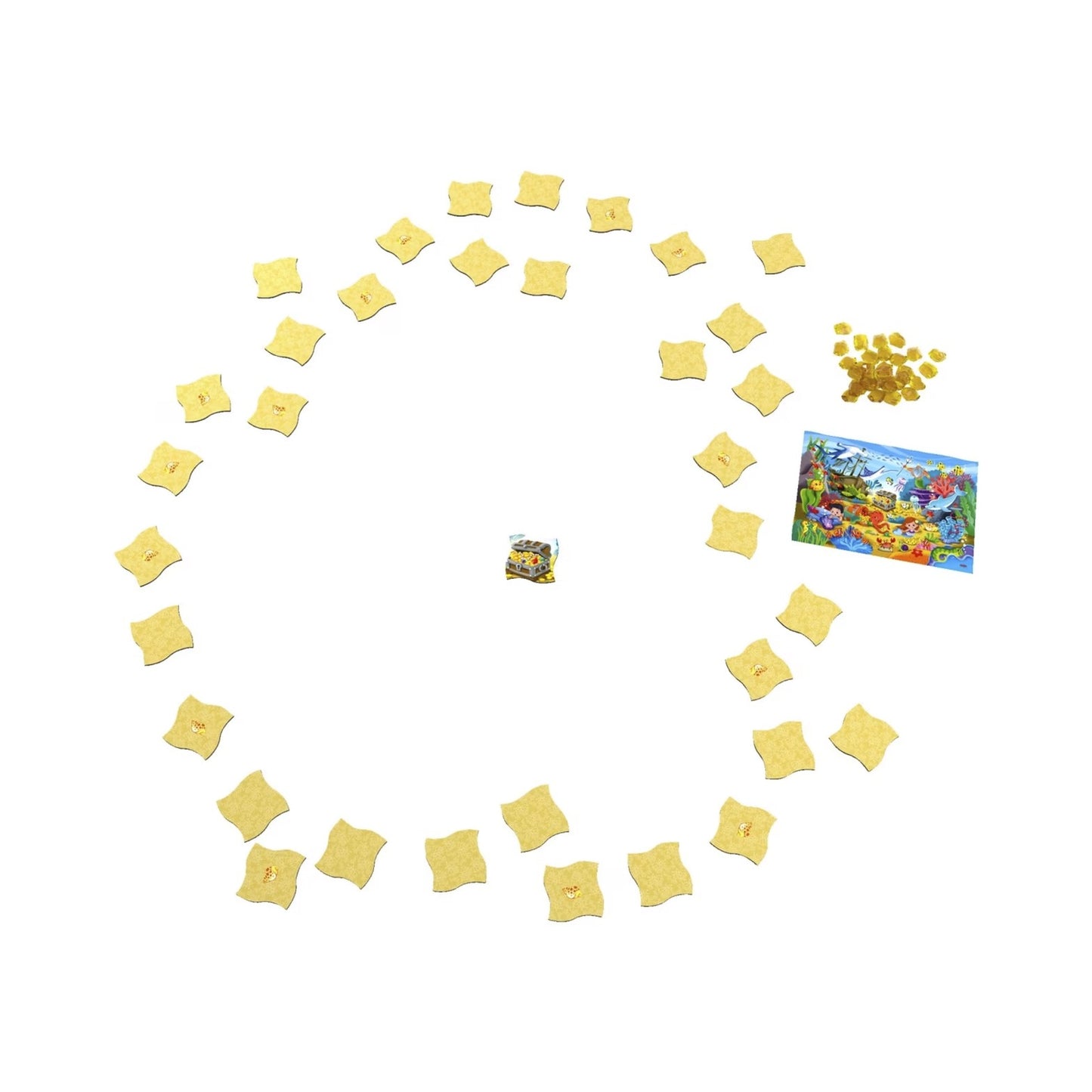 Game meets Puzzle - Schatzsuche im Ozean, Brettspiel