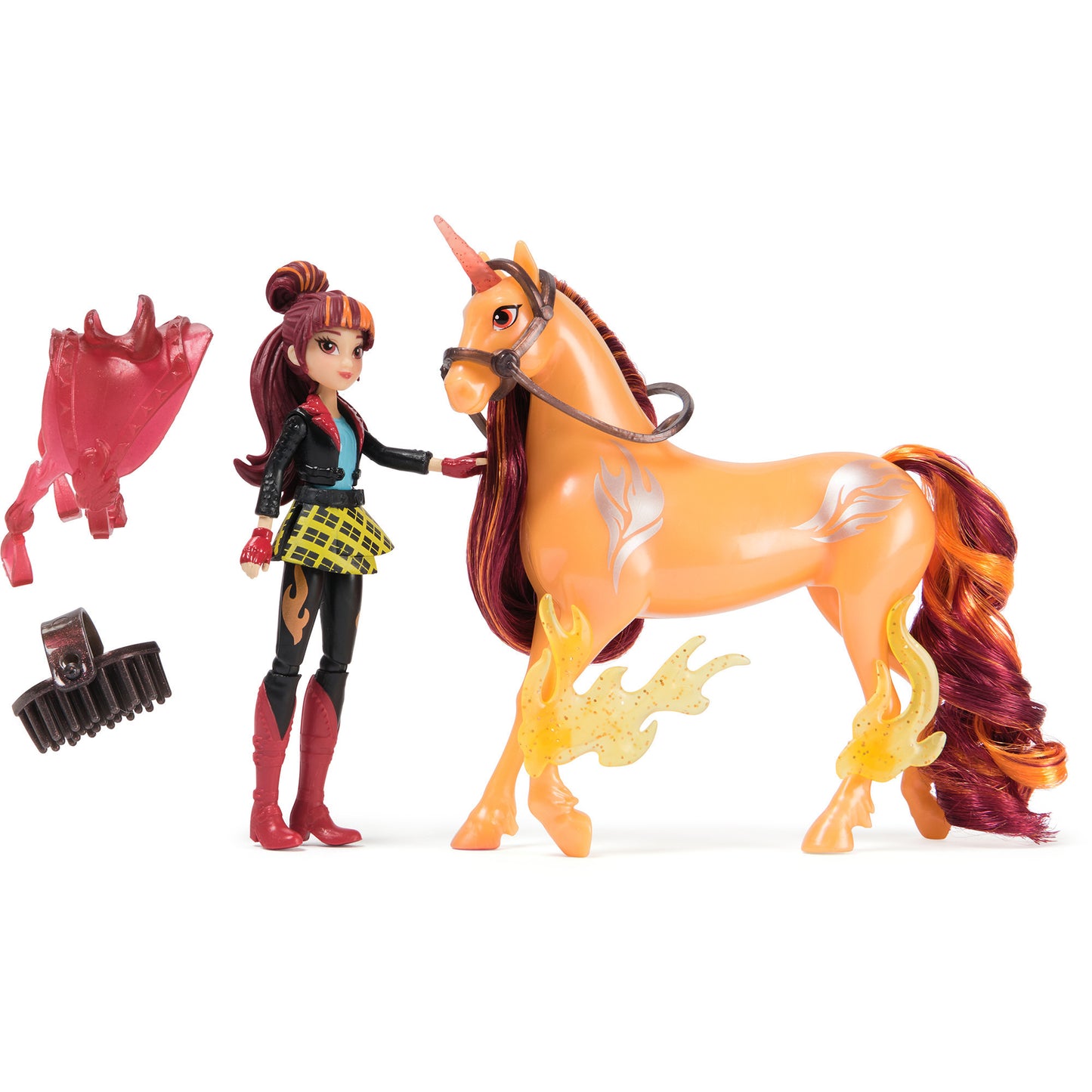 Unicorn Academy - Valentina und Einhorn Cinder, Spielfigur