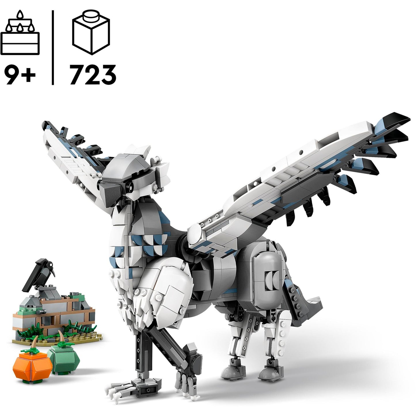 LEGO 76427 Harry Potter Hippogreif Seidenschnabel, Konstruktionsspielzeug