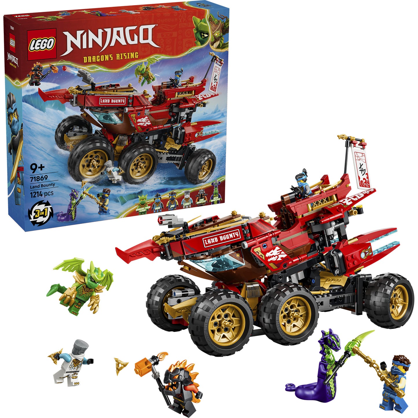 71869 Ninjago Wüstensegler, Konstruktionsspielzeug