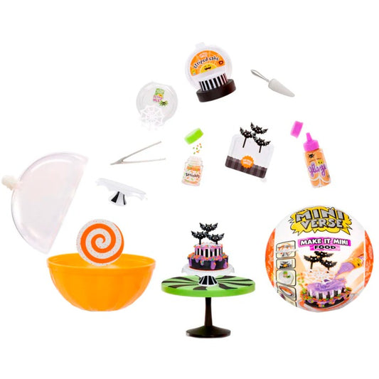 MGA Entertainment MGA's Miniverse Make It Mini Food Halloween Series 2 BEETLEJUICE BEETLEJUICE Mini Collectibles (sortierter Artikel)