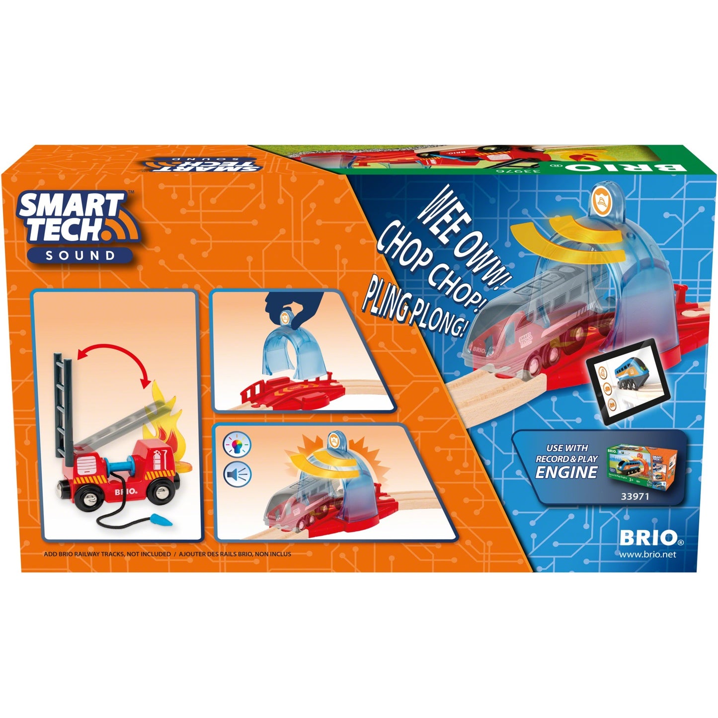 BRIO Smart Tech Sound Feuerwehreinsatz (rot)