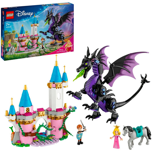 LEGO 43240 Disney Princess Malefiz als Drache, Konstruktionsspielzeug