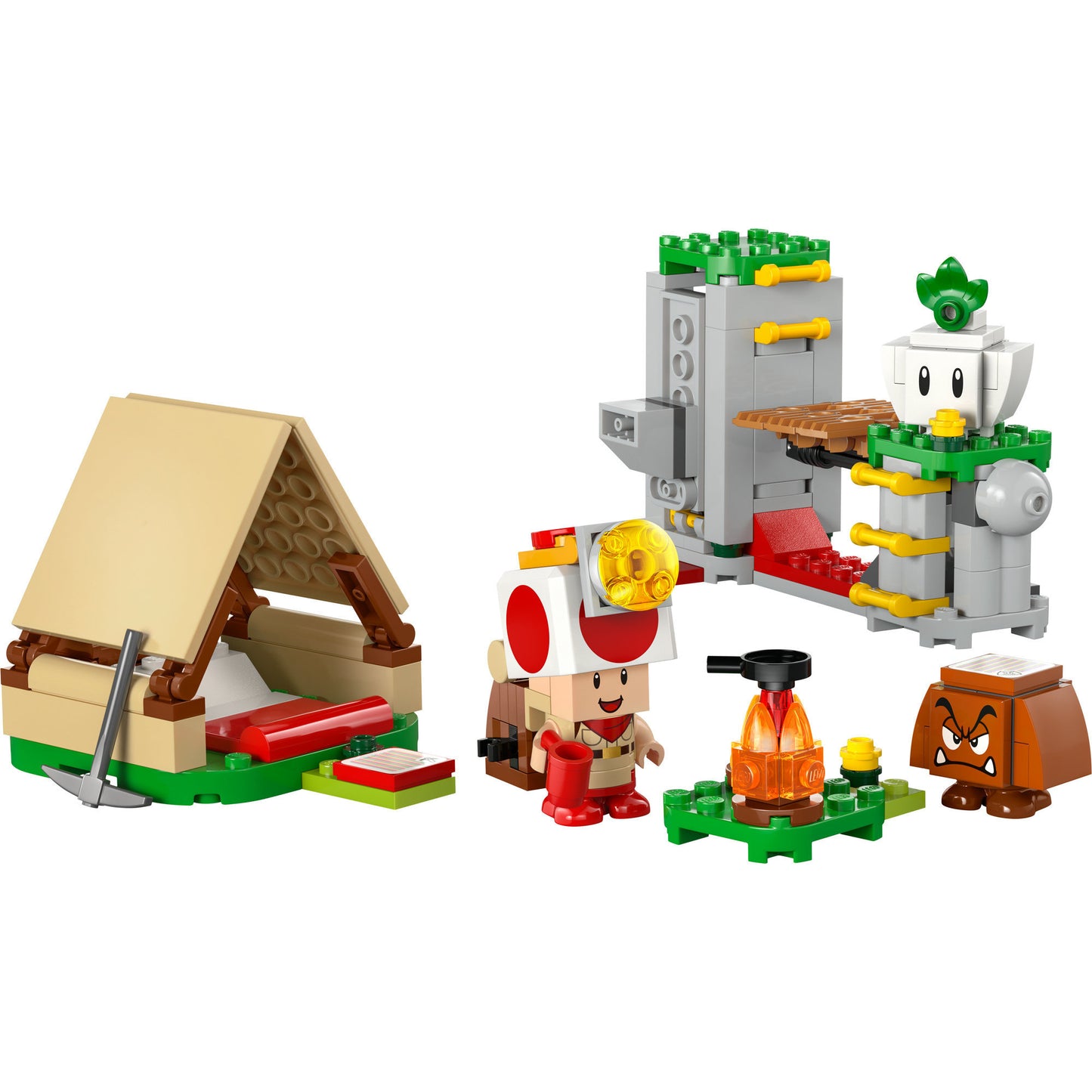 72040 Super Mario Kapitän Toad-Camp, Konstruktionsspielzeug