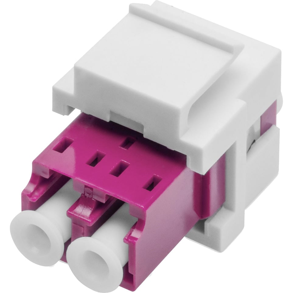 LWL Kupplung, Duplex, LC > LC Buchse, Multimode OM4