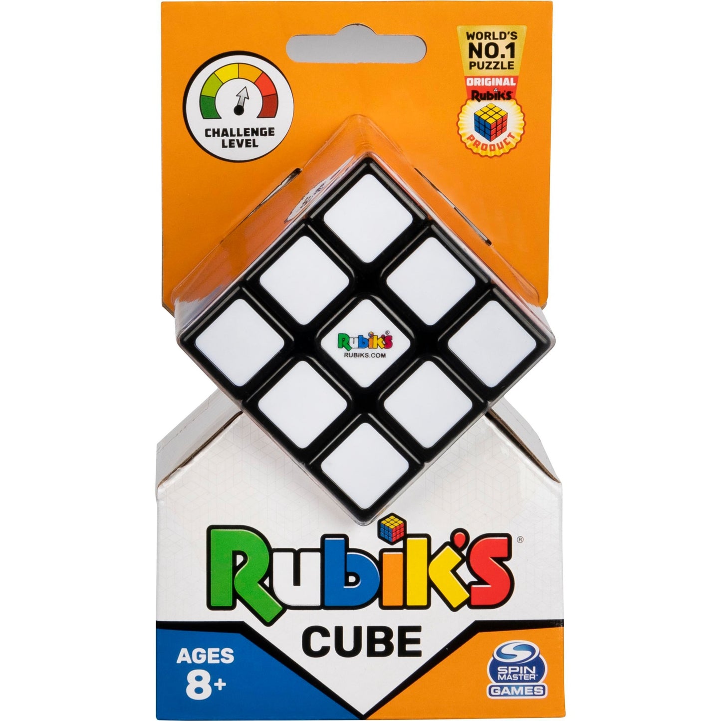 Spin Master Rubik's - Cube 3x3 Zauberwürfel, Geschicklichkeitsspiel