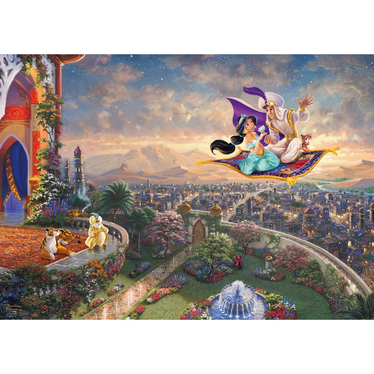 Schmidt Spiele Thomas Kinkade Studios: Disney - Aladdin (1000 Teile)