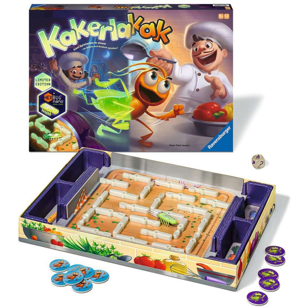 Ravensburger Kakerlakak Glow in the dark, Brettspiel