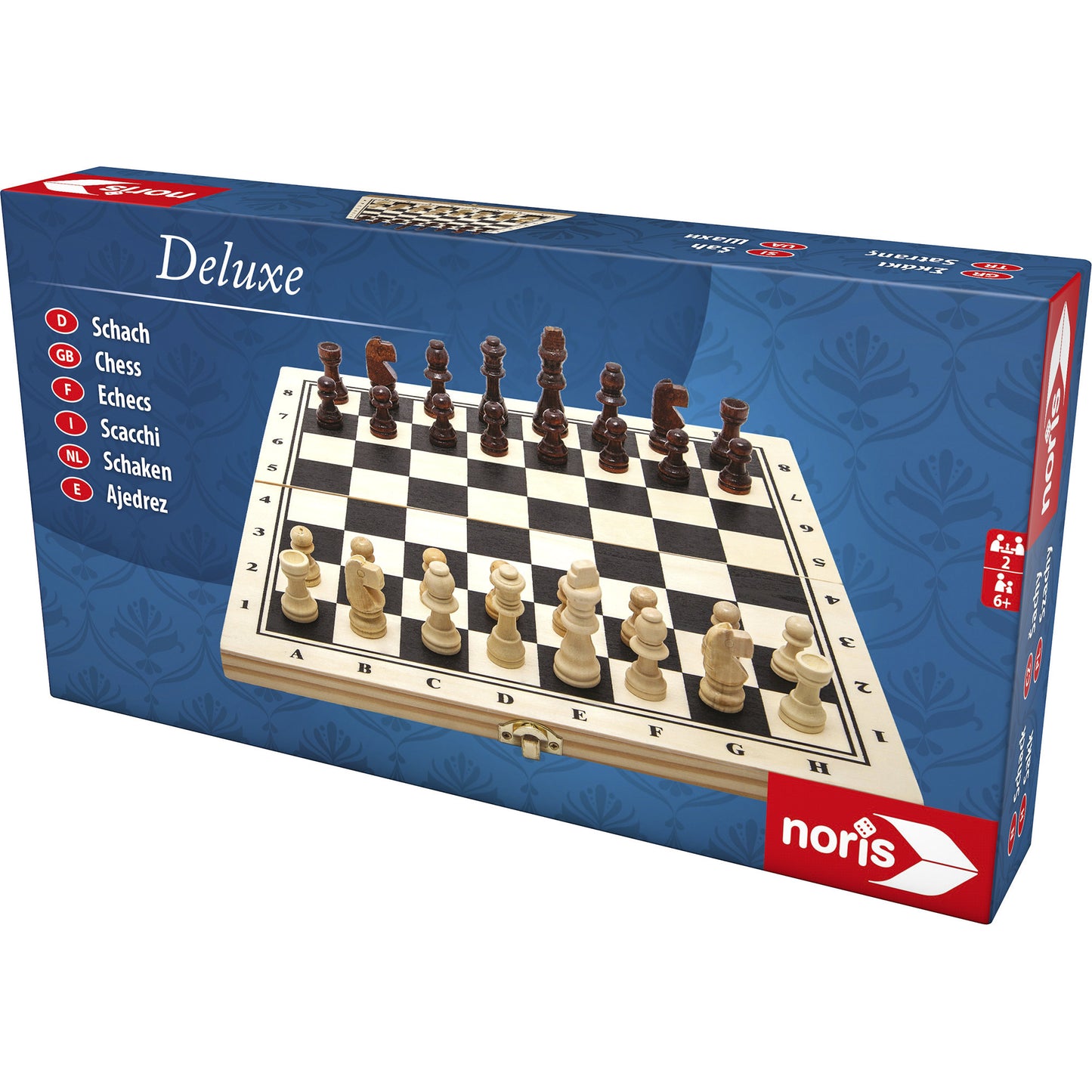 Deluxe Holz - Schach, Brettspiel