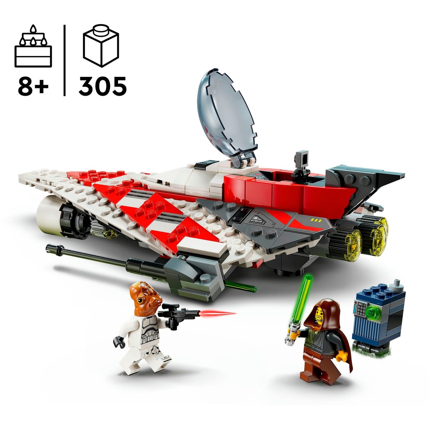 LEGO 75388 Star Wars Jedi Bobs Sternjäger (sortierter Artikel, eine Figur)