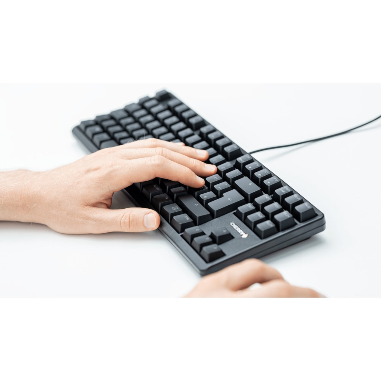 Cherry G80-3000N RGB TKL (schwarz, DE-Layout, Cherry MX Silent Red)