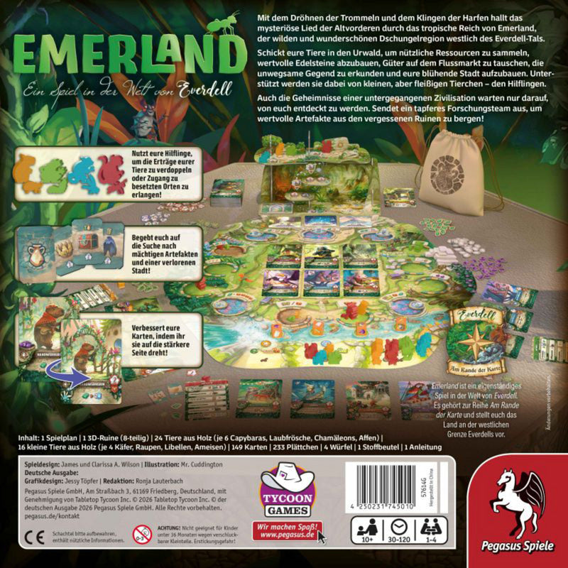 Emerland - Ein Spiel in der Welt von Everdell, Brettspiel