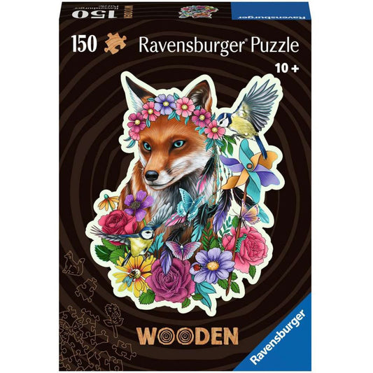 Ravensburger Wooden Puzzle Bunter Fuchs (150 Teile)