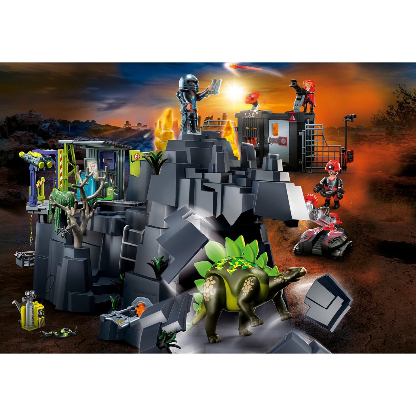 PLAYMOBIL 70623 Dino Rise Dino Rock, Konstruktionsspielzeug