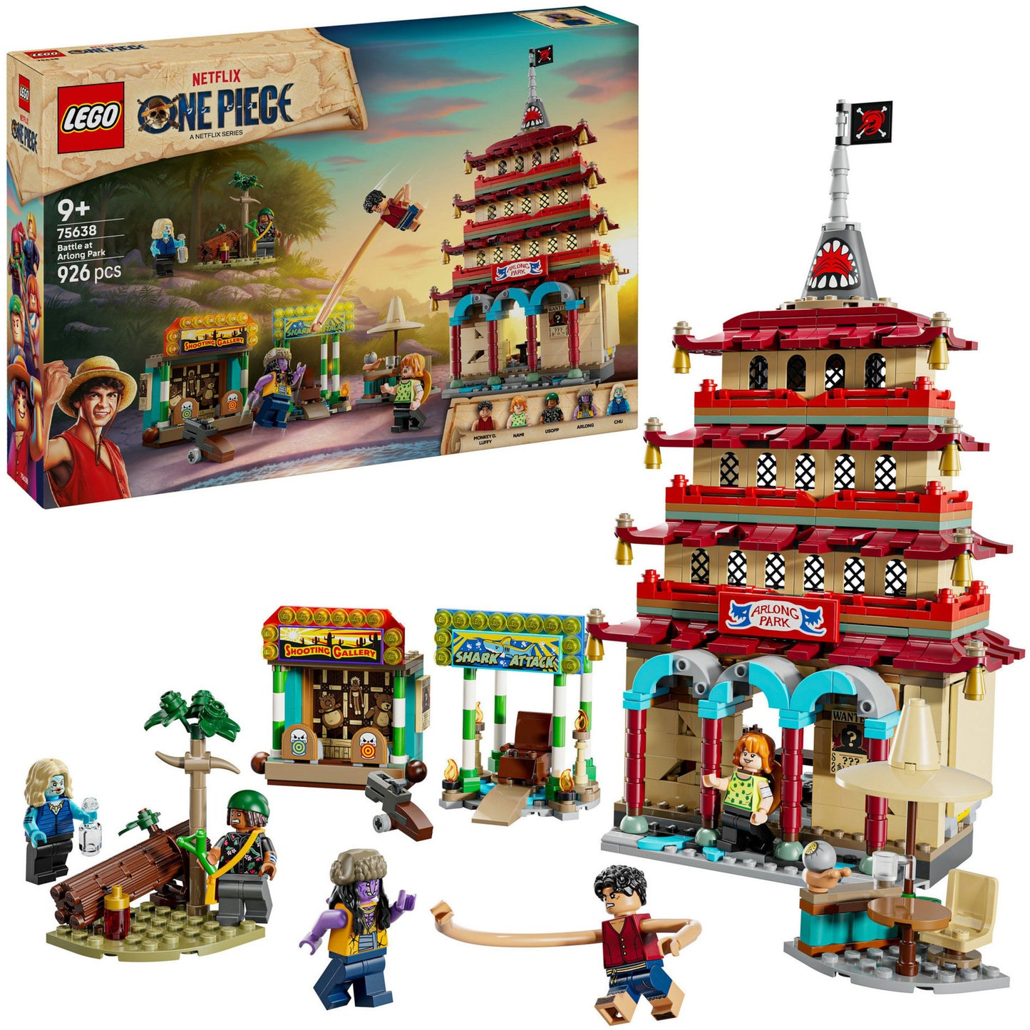 75638 One Piece Showdown im Arlong Park, Konstruktionsspielzeug