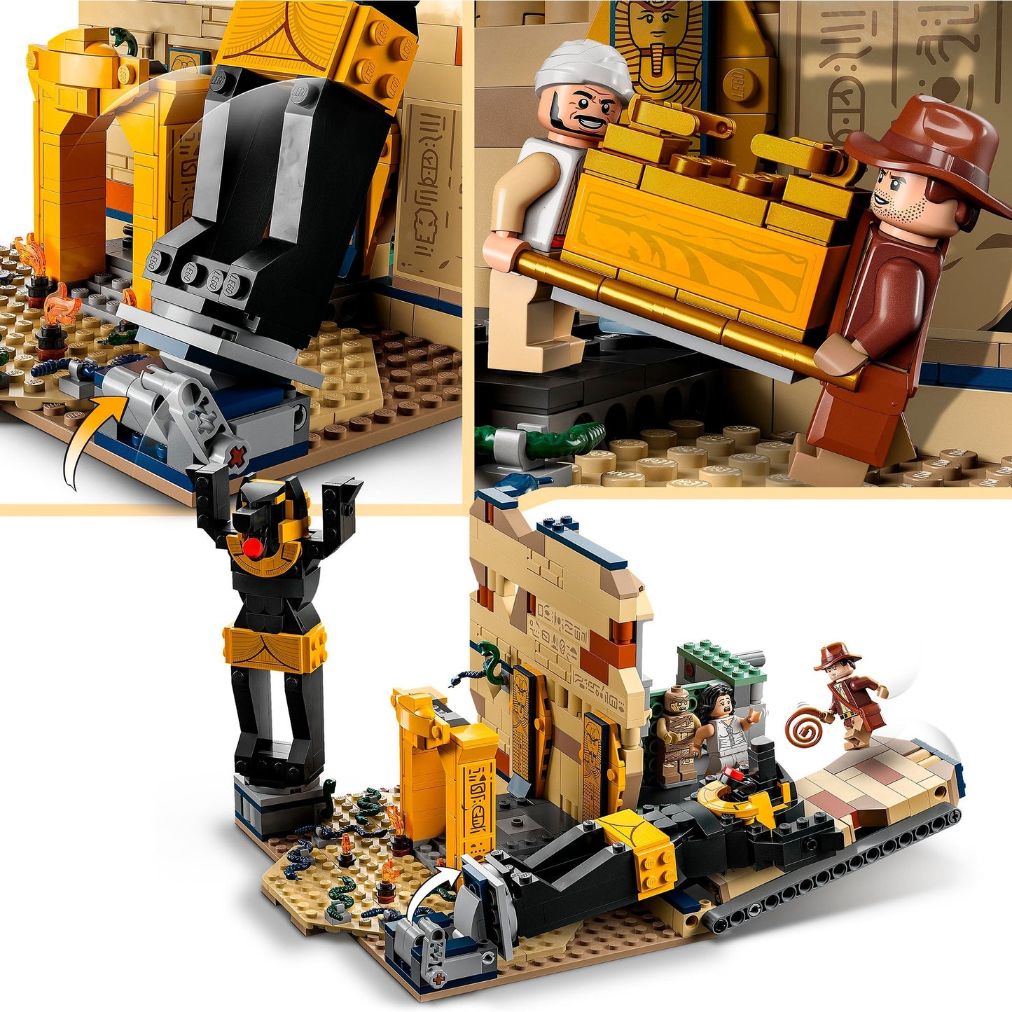 LEGO 77013 Indiana Jones Flucht aus dem Grabmal, Konstruktionsspielzeug