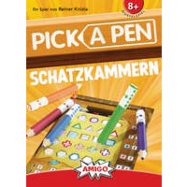 Amigo Pick a Pen: Schatzkammern, Rätselspiel