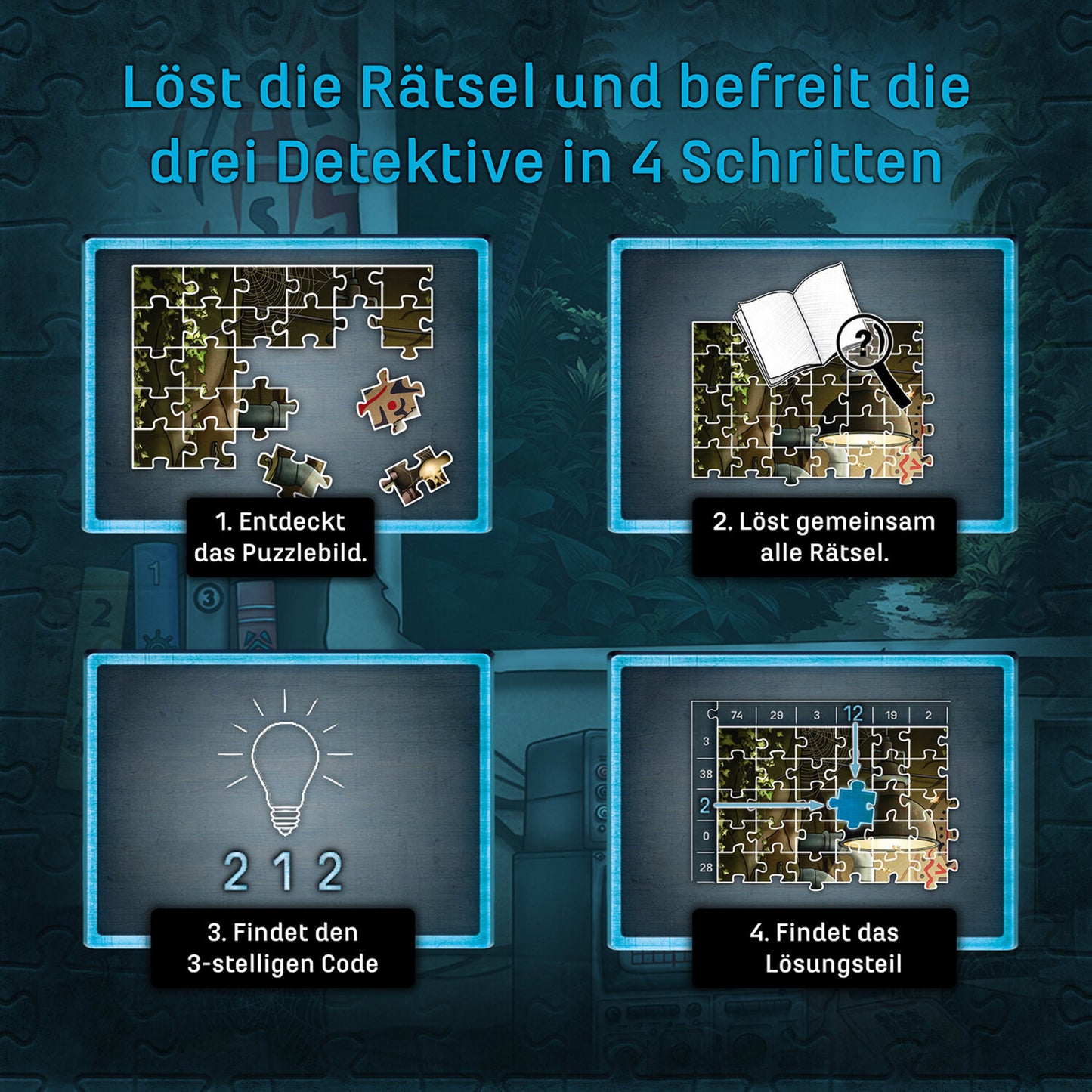 EXIT - Das Puzzle: Die drei ??? Toteninsel