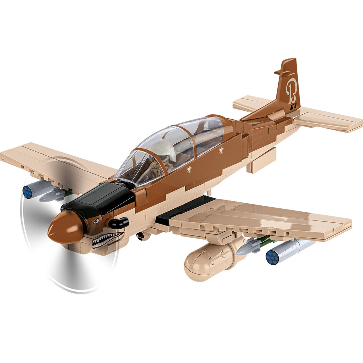 AT-6 Wolverine, Konstruktionsspielzeug