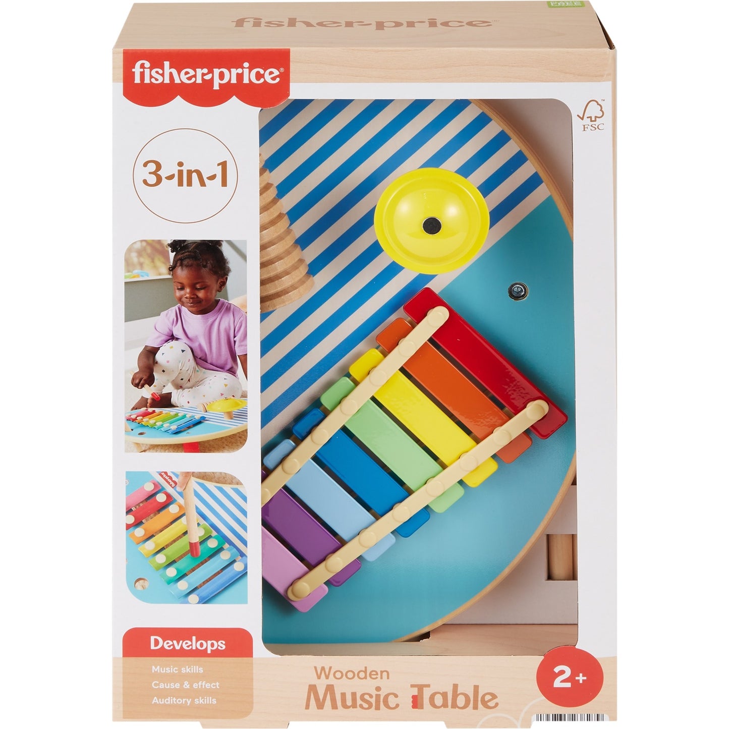 Fisher-Price Holz-Musiktisch, Musikspielzeug