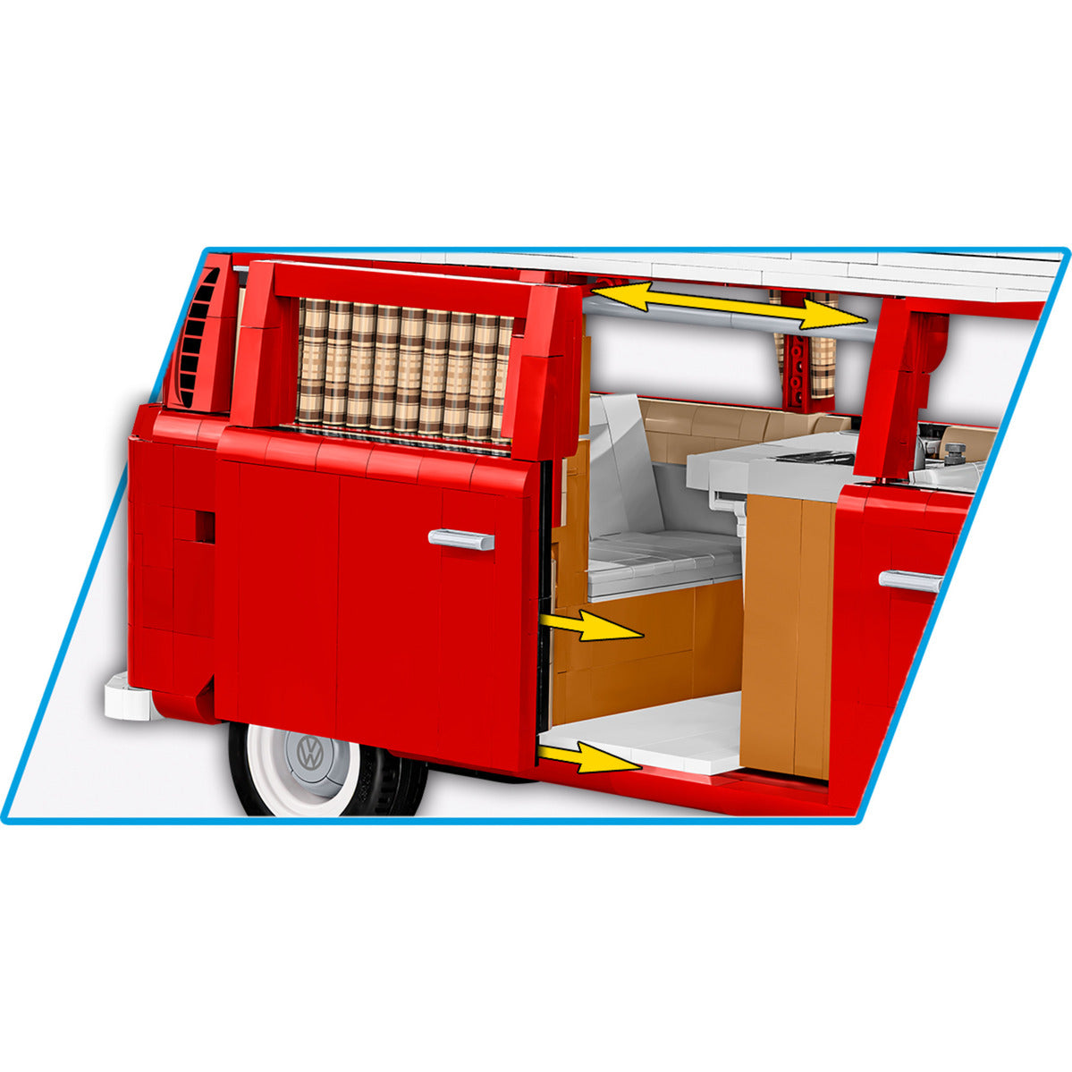 Volkswagen T2a Camper Van Executive Edition, Konstruktionsspielzeug
