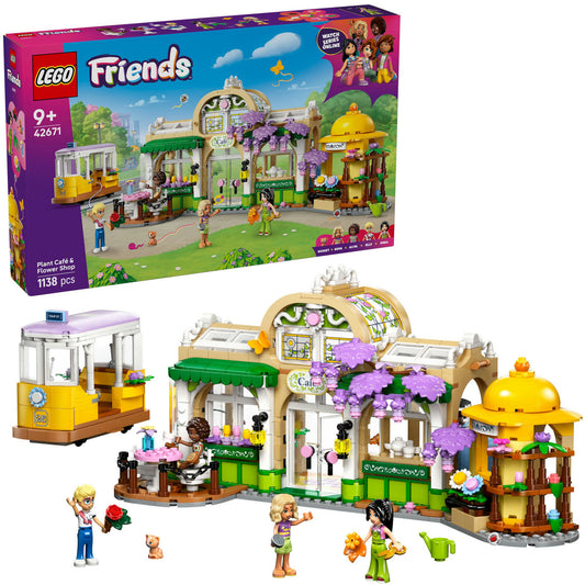 42671 Friends Pflanzencafé und Blumenkiosk, Konstruktionsspielzeug