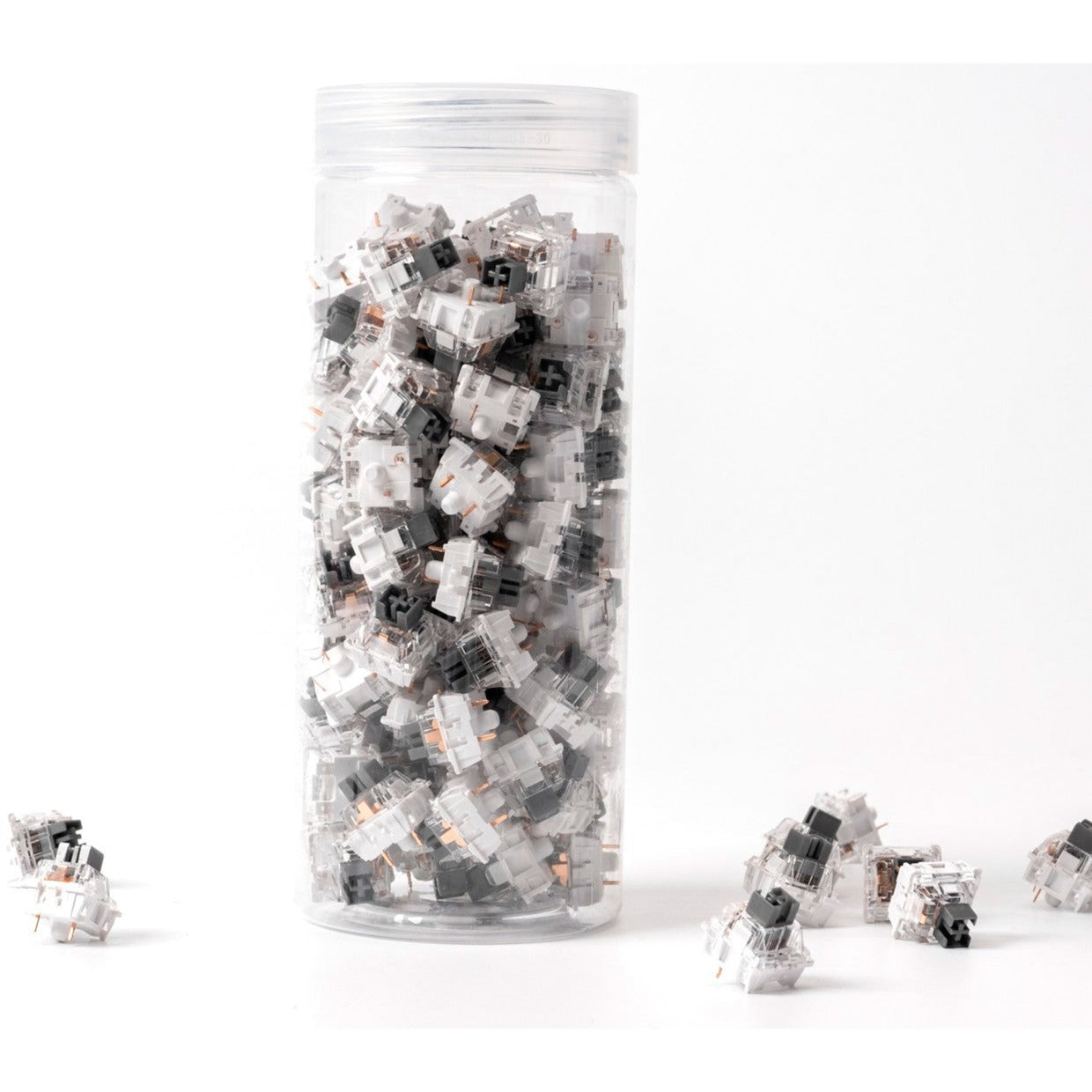 Keychron K Pro Silver Switch-Set (silber/transparent, 110 Stück)