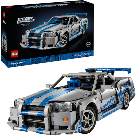 42210 Technic 2 Fast 2 Furious Nissan Skyline GT-R(R34) Flitzer, Konstruktionsspielzeug
