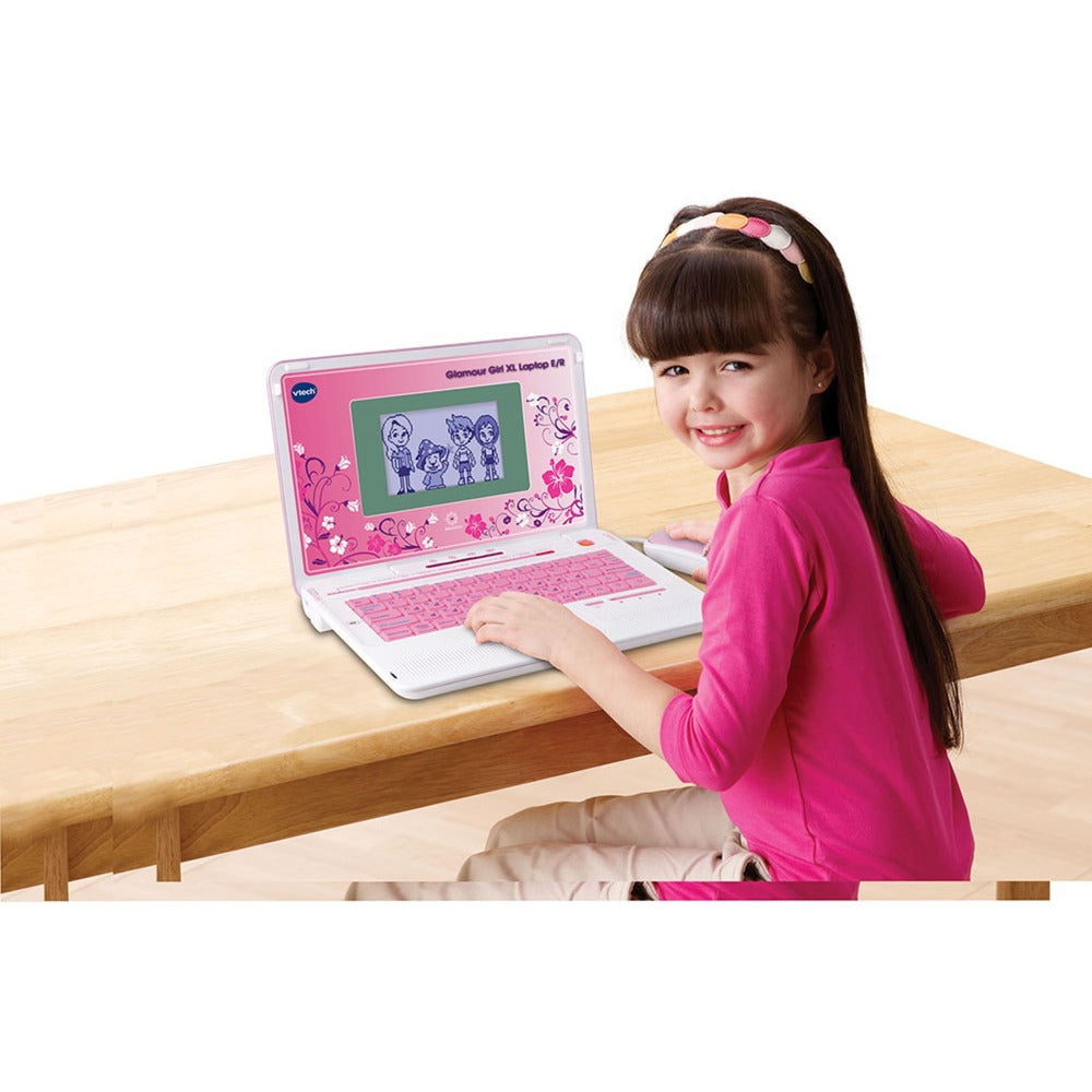 Vtech Glamour Girl XL Laptop E/R (weiss/rosa)