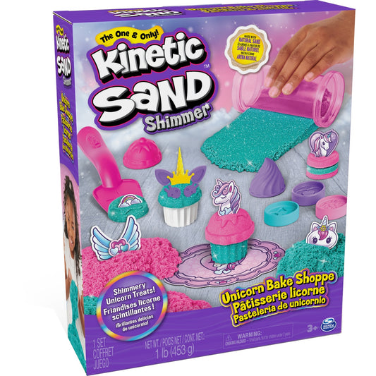 Spin Master Kinetic Sand - Einhorn Back Set, Spielsand