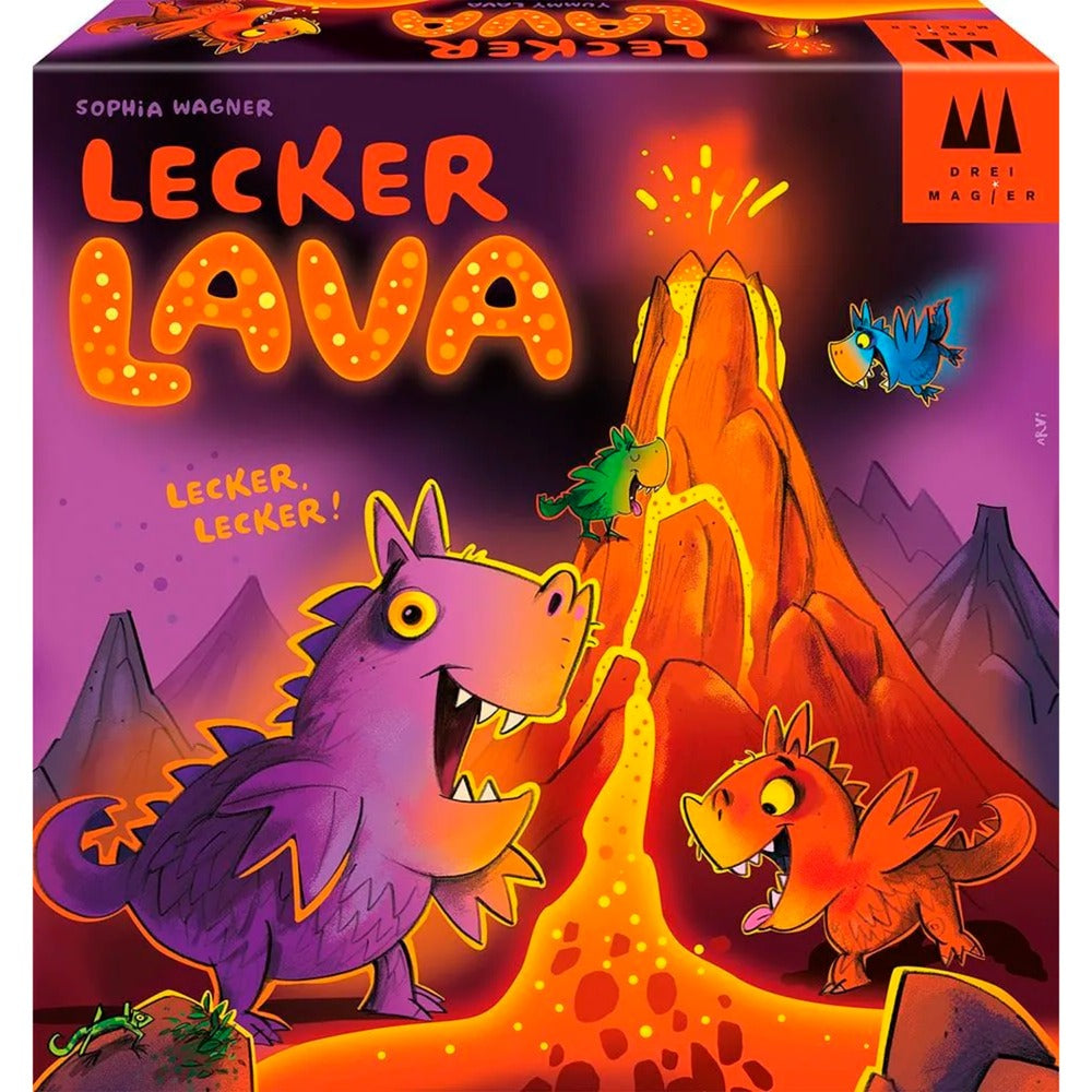 Schmidt Spiele Drei Magier: Lecker Lava, Brettspiel