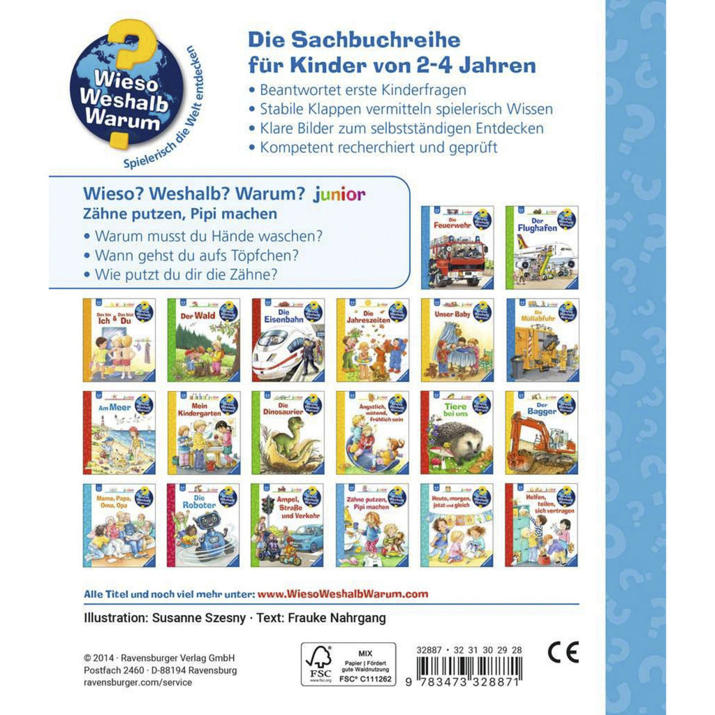 Wieso, Weshalb, Warum? junior Band 52 - Zähne putzen, Pipi machen, Lernbuch