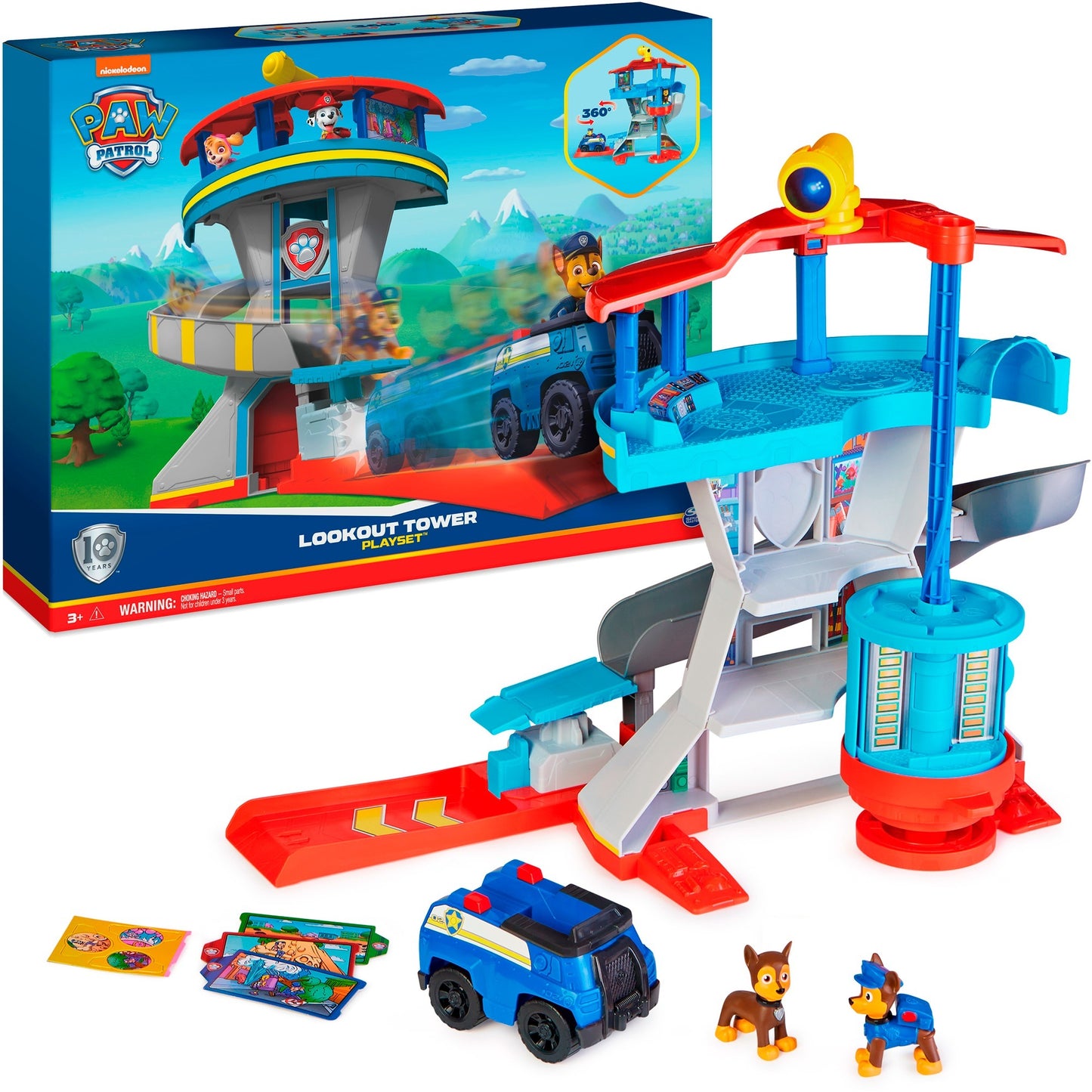 Spinmaster Paw Patrol - Lookout Tower Hauptquartier Spielset