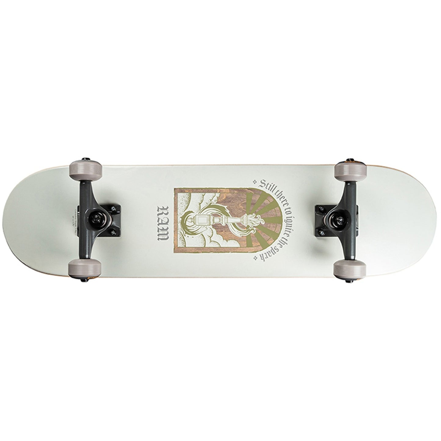 RAM Skateboard Ligat bright (beige/braun)