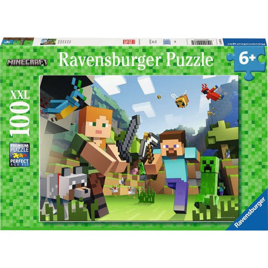 Kinderpuzzle Minecraft - Steve und Alex
