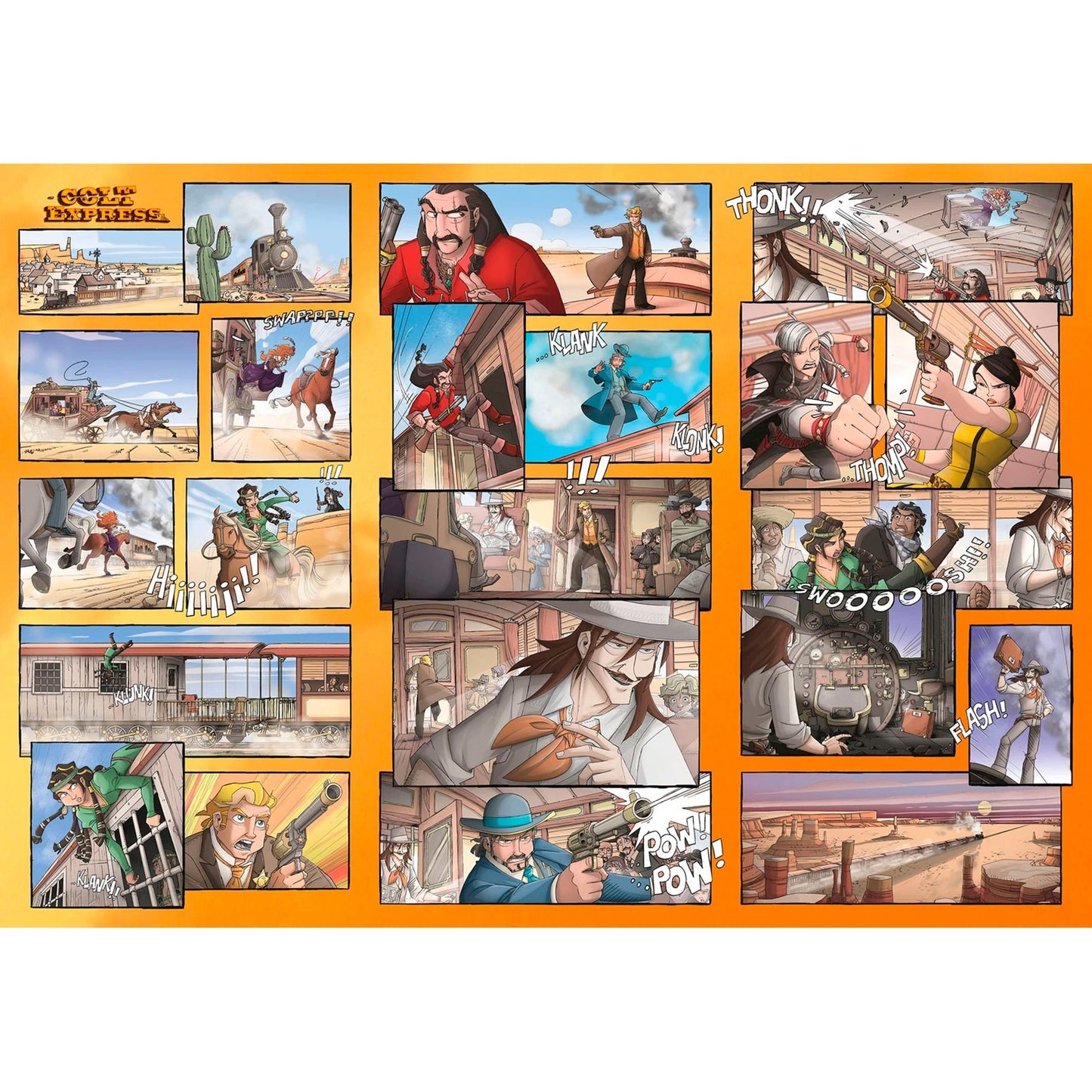 Asmodee Colt Express - Big Box, Brettspiel