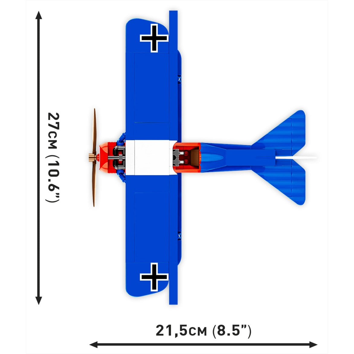 Fokker D.VII, Konstruktionsspielzeug