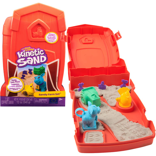 Kinetic Sand - Sandy Farm Set, Spielsand